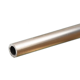 K & S Metals - Round Aluminum Tube: 5/16" OD x 0.049" Wall x 12" Long - Hobby Recreation Products