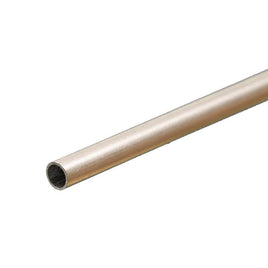 K & S Metals - Round Aluminum Tube: 9/16" OD x 0.029" Wall x 12" Long - Hobby Recreation Products