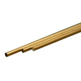 K & S Metals - Round Brass Rod: 0.072" OD x 12" Long - Hobby Recreation Products