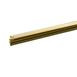 K & S Metals - Round Brass Rod: 1/16" OD x 36" Long - Hobby Recreation Products