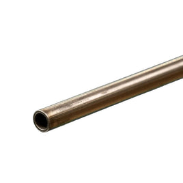 K & S Metals - Round Stainless Steel Tube: 1/4" OD x 22 Gauge x 12" Long - Hobby Recreation Products
