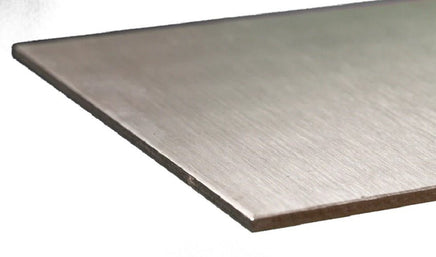 K & S Metals - Stainless Steel Sheet: 0.018" Thick x 6" Wide x 12" Long - Hobby Recreation Products