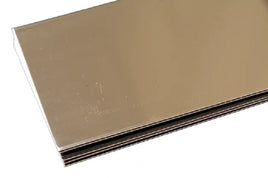 K & S Metals - Stainless Steel Sheet: 0.023" Thick x 6" Wide x 12" Long - Hobby Recreation Products