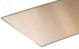 K & S Metals - Tin Coated Sheet: 0.008" Thick x 6" Wide x 12" Long  - Hobby Recreation Products