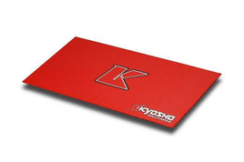 Kyosho - Big K 2.0 Red Pit Mat 2' x 4' - Hobby Recreation Products
