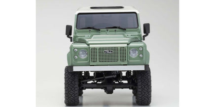 Kyosho - MINI-Z 4x4 Series MX-01 Readyset Land Rover Defender 90 Heritage Grasmere Green / Alaska White - Hobby Recreation Products