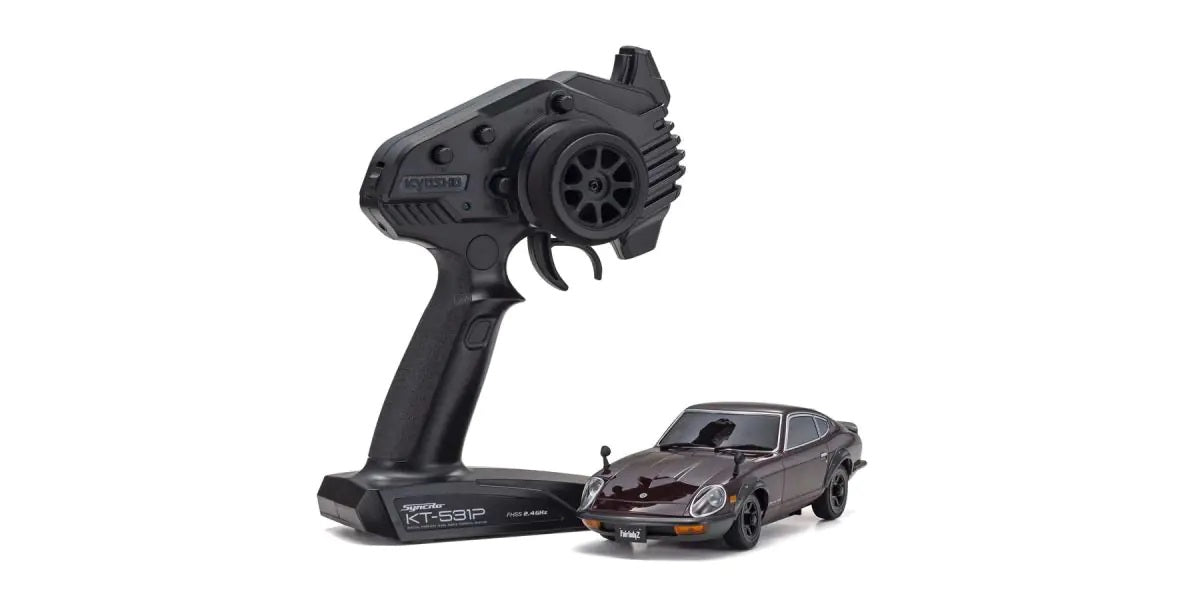 Mini-Z AWD Nissan Fairlady 240ZG Maroon| Hobby Recreation Products