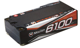 Maclan Racing - Graphene V3 High Voltage 6100 mAh 2S 7.6V Shorty Battery - Hobby Recreation Products