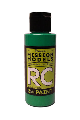 Mission Models - Water-based RC Paint, 2 oz bottle, Aqua Blue - Hobby Recreation Products