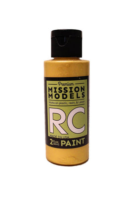Mission Models - Water-based RC Paint, 2 oz bottle, Color Change Gold - Hobby Recreation Products