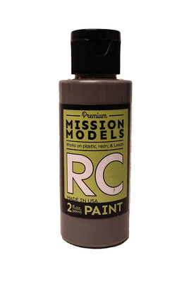 Mission Models - Water-based RC Paint, 2 oz bottle, Gray - Hobby Recreation Products