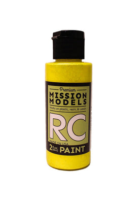 Mission Models - Water-based RC Paint, 2 oz bottle, Iridescent Yellow - Hobby Recreation Products