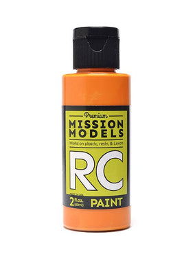 Mission Models - Water-based RC Paint, 2 oz bottle, Pearl Orange - Hobby Recreation Products