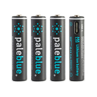 PALE BLUE EARTH - Pale Blue Lithium Ion Rechargeable AAA Batteries 4pk - Hobby Recreation Products