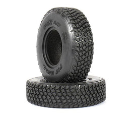 Pit Bull Tires - 1" PBX A/T Scale Tires & Foam Inserts (2pcs) - Hobby Recreation Products