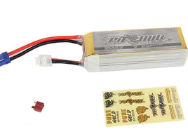Pit Bull Tires - Pure Gold 80C 4s2p 8000mAh 14.8V Softcase LiPo Battery, with LED Battery Check - EC5 and T Plug - Hobby Recreation Products