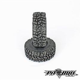 Pit Bull Tires - Rock Beast XL 1.9 Scale Tires with Foam (2pcs) - Hobby Recreation Products