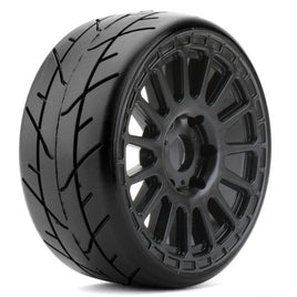 Power Hobby - 1/8 GT Atomic Belted Pre-Mounted Tires 17mm Soft Compound - Hobby Recreation Products
