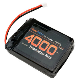 Power Hobby - 2S Spektrum DX9 / DX7S / DX8 / DX6 4000mAh 7.4 Lipo Transmitter TX Battery - Hobby Recreation Products