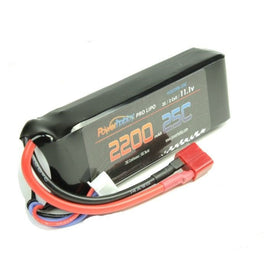 Power Hobby - 3S 11.1V 2200MAH 25C Lipo Battery, w/ Deans Plug - Hobby Recreation Products