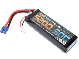 Power Hobby - 3S 11.1V 5200mAh 50C LiPo Battery with EC3 Connector - Hobby Recreation Products