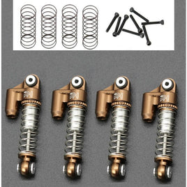 Power Hobby - Axial SCX24 C10 JLU Jeep Betty Aluminum Shocks, Copper - Hobby Recreation Products