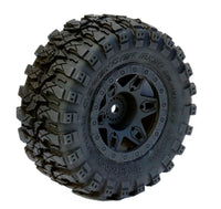 Power Hobby - Defender 2.2 SCT Short Course Belted Tires Mounted Slash 2WD Front - Hobby Recreation Products