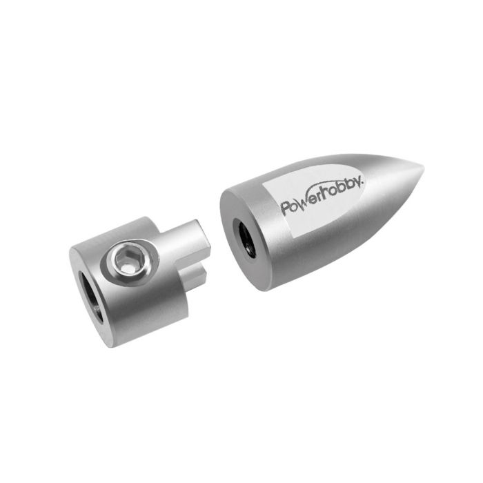 Hot Racing Bullet Prop Nut & Drive Dog For Traxxas Spartan Boat – CNC Steel, M5 Thread, Fits Stock Setup