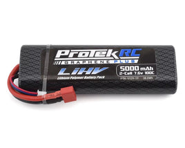 Protek R/C - 2S 100C Si-Graphene + HV LiPo Stick Pack TCS Battery (7.6V / 5000mAh) - Hobby Recreation Products