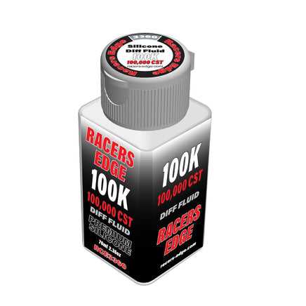 Racers Edge - 100,000cst 70ml 2.36oz Pure Silicone Diff Oil - Hobby Recreation Products