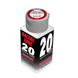 Racers Edge - 20 Weight 200cst 70ml 2.36oz Pure Silicone Shock Oil - Hobby Recreation Products
