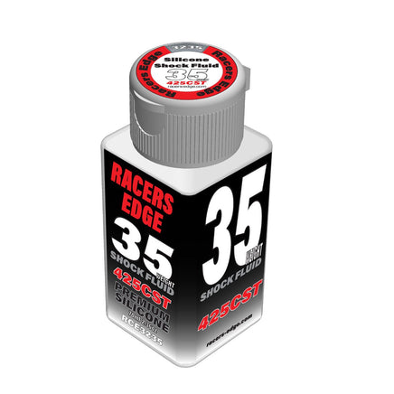 Racers Edge - 35 Weight 425cst 70ml 2.36oz Pure Silicone Shock Oil - Hobby Recreation Products