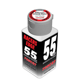 Racers Edge - 55 Weight 725cst 70ml 2.36oz Pure Silicone Shock Oil - Hobby Recreation Products