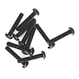 Racers Edge - Button Head Hex Screw 3x16mm Black (10pcs) - Hobby Recreation Products