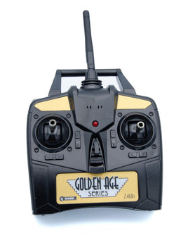 Rage R/C - 2.4Ghz 4-Channel Transmitter; Golden Age Series, Mode 2 (No Built-in Charger) - Hobby Recreation Products