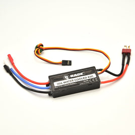 Rage R/C - 30A Brushless ESC (Water-Cooled): Black Marlin Brushless - Hobby Recreation Products