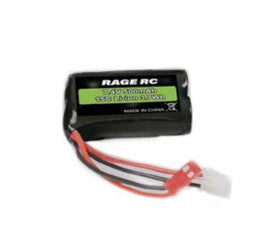 Rage R/C - 7.4v, 500mAh Li-ion Battery; LightWave - Hobby Recreation Products
