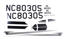 Rage R/C - Decal Set; Beechcraft - Hobby Recreation Products