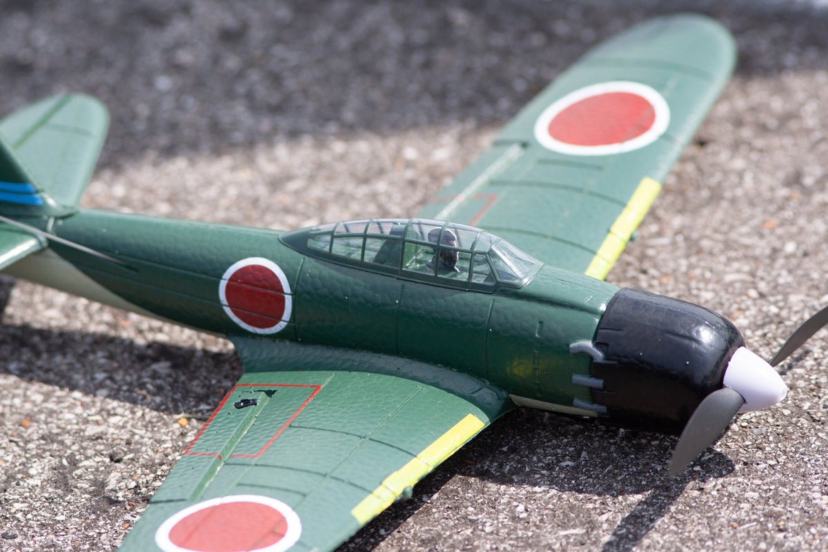 Kyosho A6M2b ZERO VE29 RC飛行機 エアリウム ゼロ戦21型 VE29 PIP グリーン 10953G | 京商 | RC