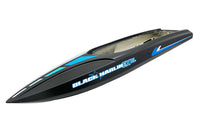 Rage R/C - Painted and Decaled Hull; Black Marlin EX Brushless - Hobby Recreation Products