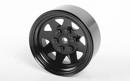 RC4WD - 6 Lug Wagon 1.9" Steel Stamped Beadlock Wheels (Black) (4pcs) - Hobby Recreation Products