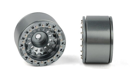 RC4WD - Fuel Off-Road 1.55" Zephyr Beadlock Wheels (Gunmetal) - Hobby Recreation Products