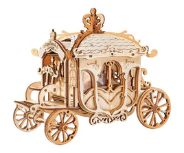 Robotime - Classic 3D Wood Puzzles; Carriage - Hobby Recreation Products