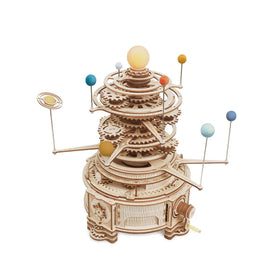 Robotime - Classic 3D Wood Puzzles; Solar System - Hobby Recreation Products
