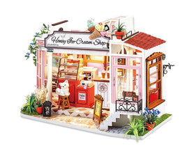 Robotime - DIY House; Honey Ice-cream Shop - Hobby Recreation Products