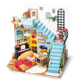 Robotime - DIY House; Joy's Peninsula Living Room - Hobby Recreation Products