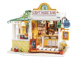 Robotime - DIY House; Light Music Bar - Hobby Recreation Products
