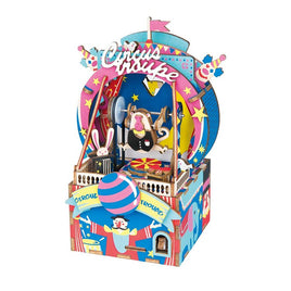 Robotime - DIY Music Box; Amusement Park - Hobby Recreation Products