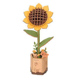 Robotime - ROWOOD Sunflower - Hobby Recreation Products