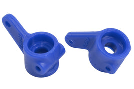 RPM R/C Products - Blue Front Bearing Carriers (Slash 2wd, Nitro Slash, e-Rustler & e-Stampede 2wd) - Hobby Recreation Products